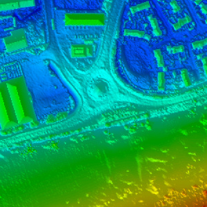 Idox LiDAR DSM 1m - sample image