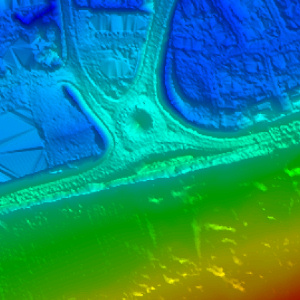 Idox LiDAR DTM 1m  - sample image