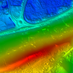 Idox LiDAR DTM 2m - sample image