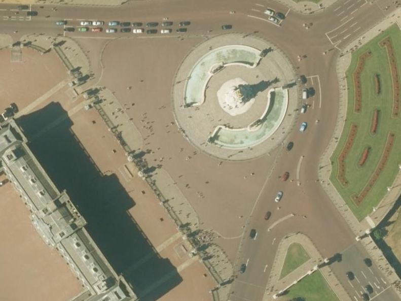 Aerial Photography Imagery Buckingham Palace