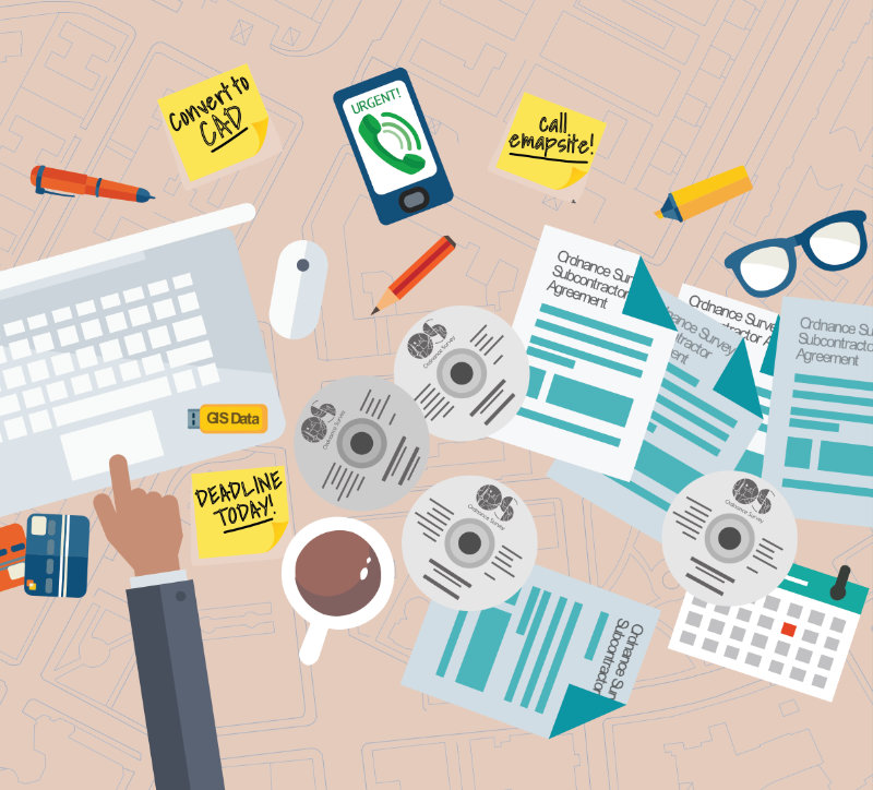emapsite Contractor Link Marketing illustration
