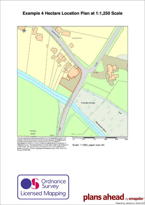 Plans Ahead Site Plan sample
