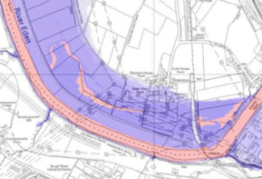 JBA Comprehensive Flood Model map