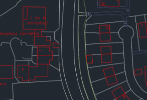 OS MasterMap as DWG in CAD
