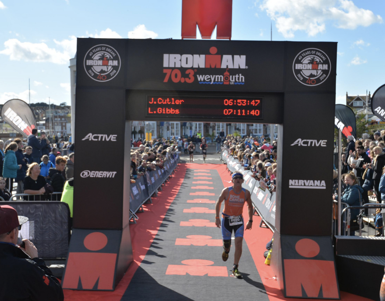 James Cutler - emapsite CEO - completing Iron Man 70.3