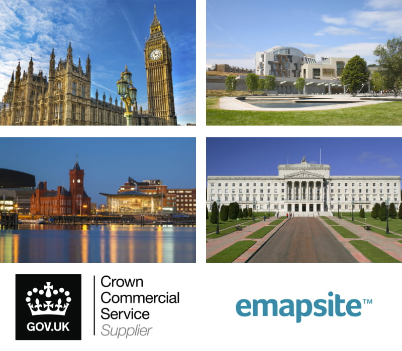 Photo grid of parliament in England, Scotland, Wales & Northern Ireland